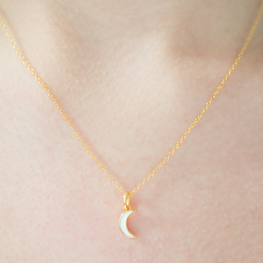 Gold Lunar Necklace
