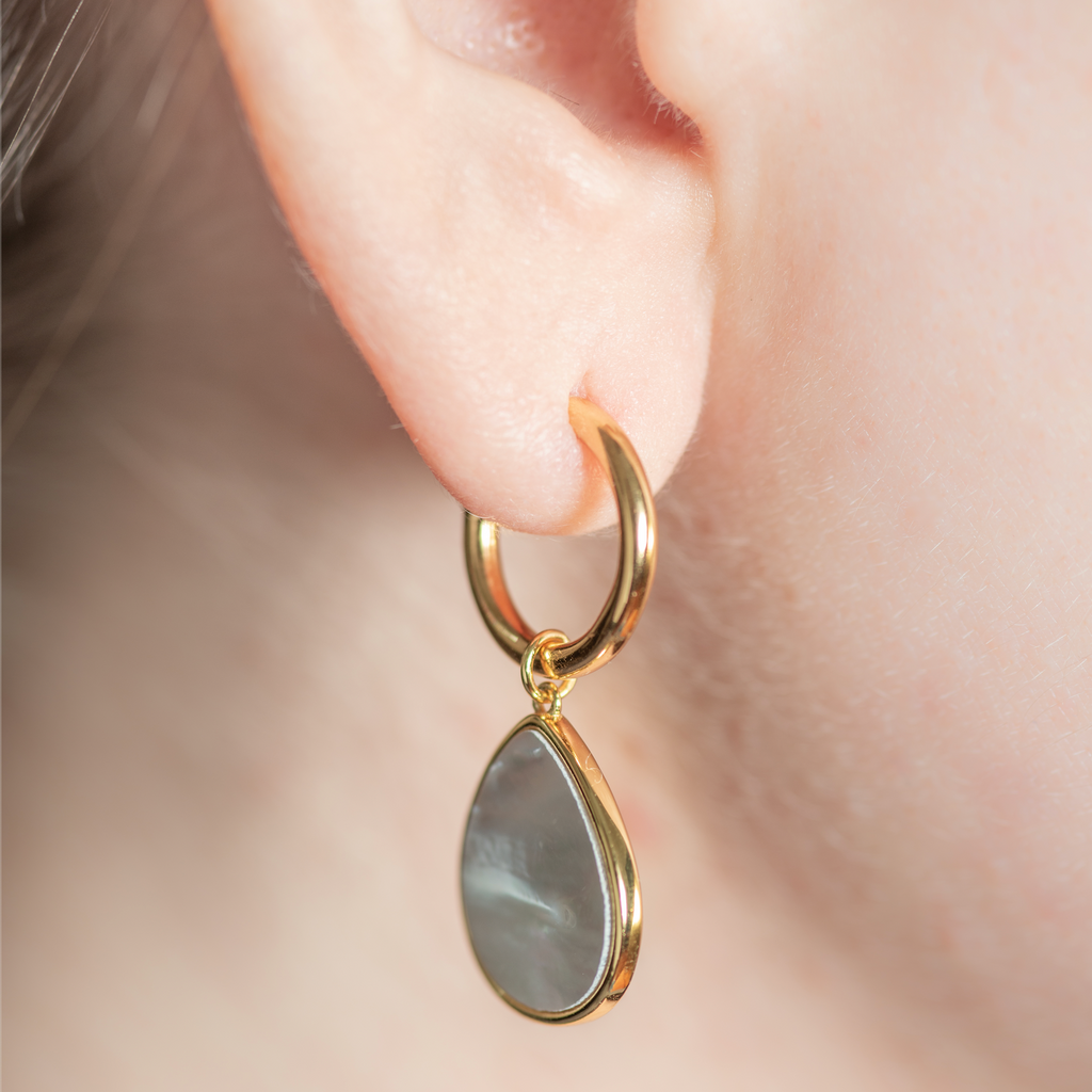 Gabriella Gold Opal Earrings