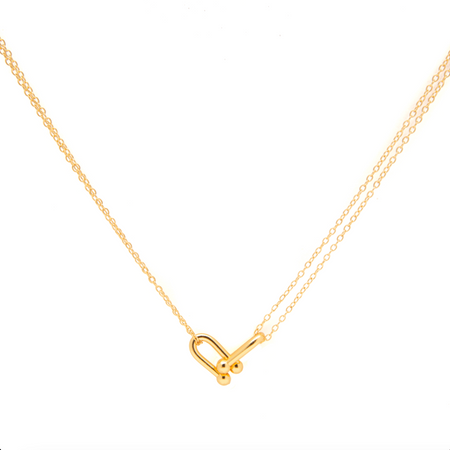 Isabella Gold United Necklace