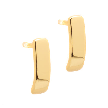 Gold Vertical Earrings