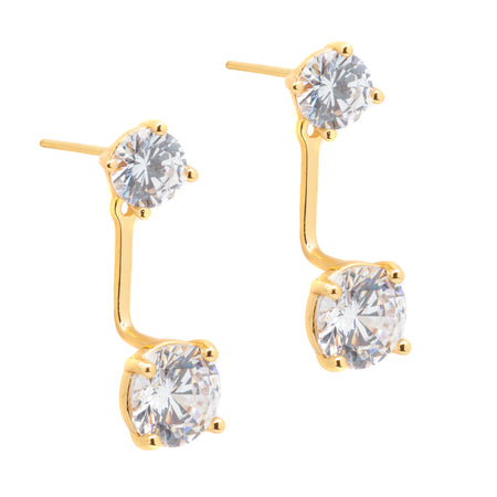 Anastasia Diamond Duo Earrings