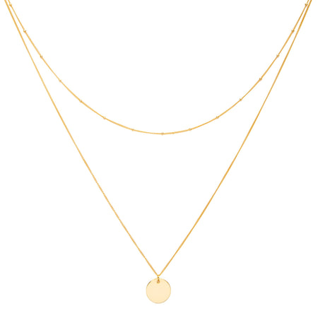Choker - Zara Gold Layered Choker
