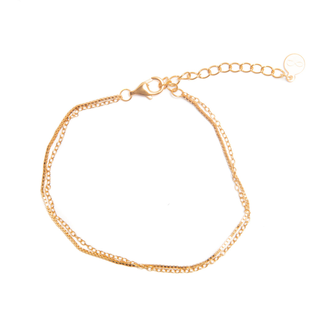 Gold Duo Bracelet