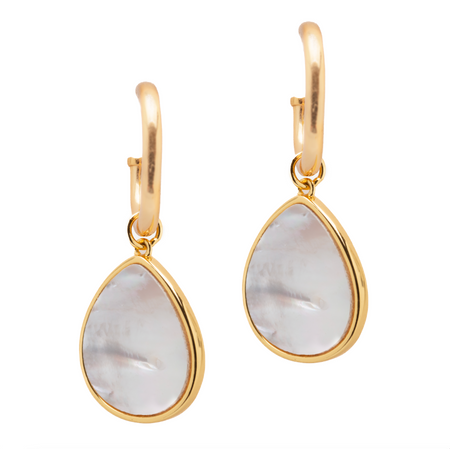 Gabriella Gold Opal Earrings