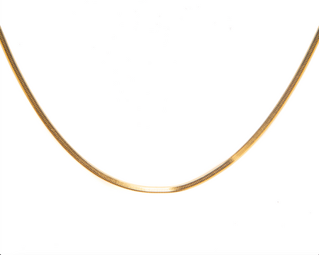 Cassandra Gold Silk Necklace