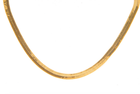Ameya Gold Silk Necklace